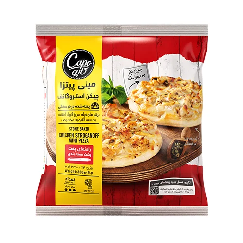 مینی پیتزا چیکن استروگانف